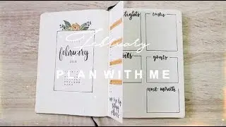 PLAN WITH ME | February Dutch Door