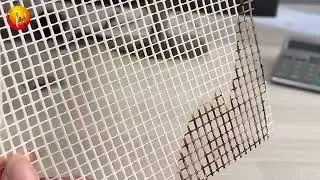 Fiberglass Mesh That Defies Fire &mdash; Seeing Is Believing