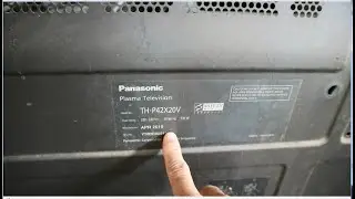 Sửa TH-P42X20V không lên nguồn:Gặp lại con tivi plasma huyền thoại!