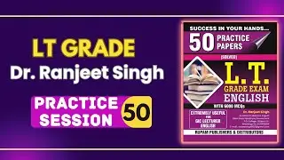 🎯UP LT GRADE ENGLISH | PRACTICE  SET #50🟣| TGT ENGLISH, PGT ENGLISH, LT ENGLISH, GICLECTURER ENGLISH