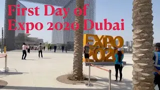 Expo 2020 Dubai -Opening Day!　《ドバイ万博》オープニングの日に回ってみました！