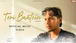 Teri Baatein (Official Music Video) | Sandeep Mehra | Harry Shayar | Latest Hindi Songs 2025