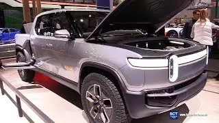 Rivian R1T Electric Truck - Exterior and  Interior Walkaround - Debut 2018 LA Auto Show