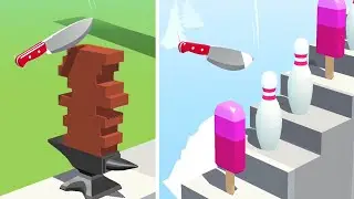 Slice It All Gameplay! Satisfying and Relaxing ASMR Slicing Video