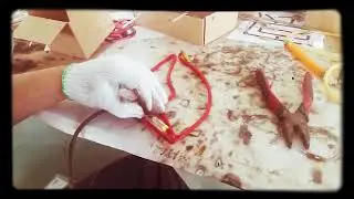 DIY Neon light ( bart Simpson neon sculpture )