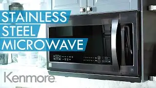 Kenmore Black Stainless Steel Microwave | Kenmore Kitchen Appliances