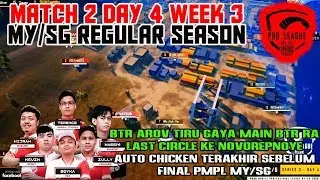 Tiru Strategi BTR RA !! Last Circle Ke Novorepnoye !! BTR AROV Auto Chicken Sebelum Final PMPL MY/SG