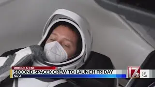 NASA prepares to launch second commercial crew rotation to the International Space Station