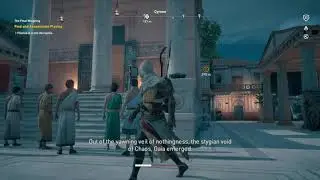 ORDER OF ANCIENTS SPEECH AGAINST FREEDOM/CREED || AC ORIGINS