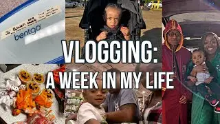 Week ITL of a WFH mom that sends her child to daycare: Trunk or treat prep & come to work with me!