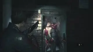 RE2 Remake: Leon B Part 3 (No Commentary)