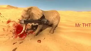 Beast Battle Simulator #1. Динозавры против животных. Битва динозавров и животных.  Сражение зверей