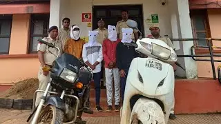 #goa #police#busts#bike#theft #racket!#four#arrested#three #stolen #bikes #recovered #verna #collem