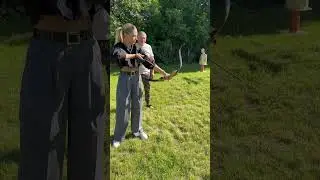 Bow Hunter Girls #shorts #archery #huntingbow #shootingtime #training