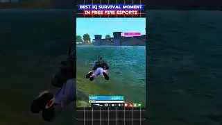 BEST IQ SURVIVAL MOMENT IN FREE FIRE ESPORTS😱🗿 DAY - 11✅ #shorts #shortvideo #freefire