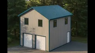 Build Your Dream Garage: Exclusive 24x24 Gable Roof ADU Kit!