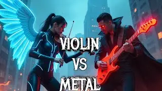 Violin vs Metal : HIGH-VOLTAGE MUSIC WAR! ⚡🔥🦇