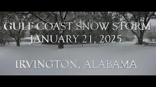 GULF COAST SNOW STORM 2025