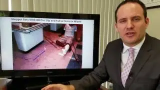 $300,000 Supermarket Slip and Fall Settlement (Leg Injury)