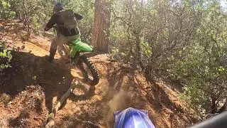 River Crossing trail with Anthony (uphill section)