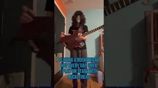 Playing a Buckethead riff every day until i play on stage with Buckethead Day 40
