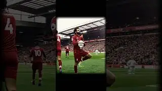 Salah goal and celebration ☠️ #salah #mosalah #liverpool #football #footballedits #alexanderarnold