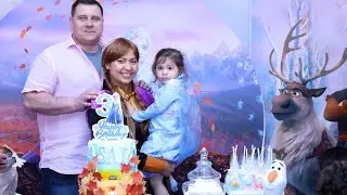 Frozen II Elsa Birthday Party with Sai and Family
