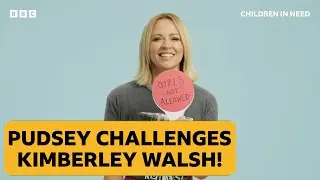 Kimberley Walsh plays 'Girls Allowed or Not Allowed'