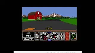 Amiga, Emulated, Hard Drivin' 2, Track C, Medium, 13396 points