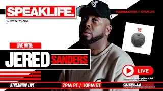 #SPEAKLIFE: Hip-Hop Artist Jered Sanders Live Talking New Project 