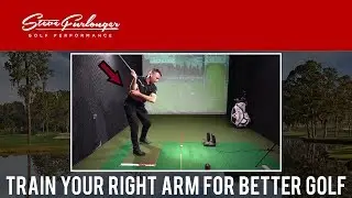 TRAIN YOUR RIGHT ARM FOR AN ON PLANE GOLF SWING #ONPLANE