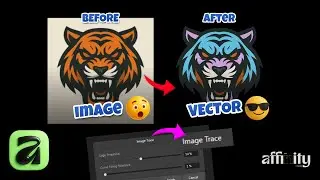AMAZING! AFFINITY DESIGNER V3 AKHIRNYA PUNYA IMAGE TRACE SENDIRI 😱 | Fitur Baru yang Wajib Dicoba!