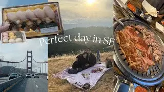 SF VLOG| Korean Market Haul, Picnic + YakiniQ Date Night