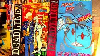 Deadline (Tank Girl, Jamie Hewlett British Comic Magazine 80s)