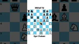 Pony Benoni.Egor Chukaev vs Mikhail Tal. URS-ch sf Tbilisi (1956).