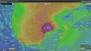 US Military planes creating weird patterns above Hurricane Milton - possible super storm creation