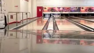 Bowling with the new Storm Optimus at the Rhondda Bowl.