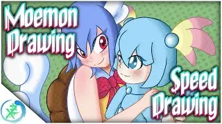 Drawing Moemon [ 02 ] | Speed Drawing