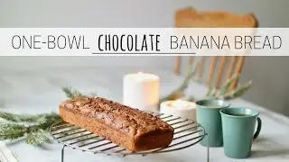 ONE-BOWL CHOCOLATE BANANA BREAD &raquo; easy + vegan