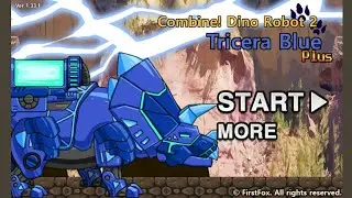 Tricera Blue Plus - Combine! Dino Robot