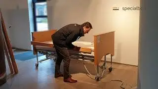 Elektrisch inklap hooglaagbed voor de zorg!