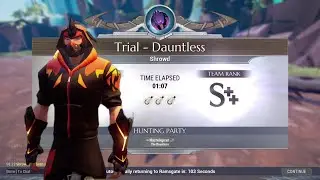 (1:07) HAMMER TEMPEST SOLO DAUNTLESS TRIALS SHROWD
