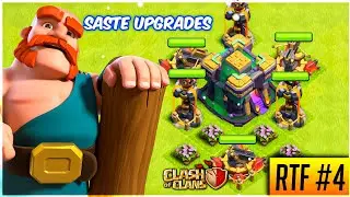 MAXXING MY TOWN HALL 14 BASE USING STRATEGIC RUSHING #4 | Clash of Clans 🌟