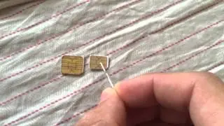 Cutting sim chip to fit iPhone 5s
