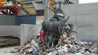 MRF Waste Facility in the UK In Action | Tusker Construction