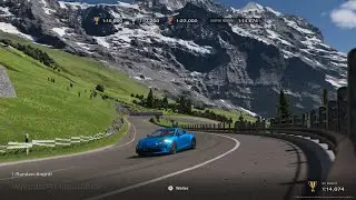 Gran Turismo 7 Eigernordwand rückwärts Track Experience 🥇 GT7
