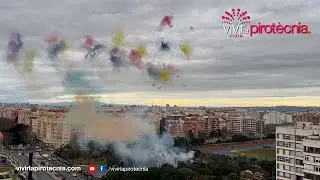 Fallas Valencia 2026, Gala de la Pirotecnia 2026, Mascletà Aérea, 17/01/2026, Pirotecnia Caballer FX