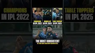 The most consistent team in ipl #shorts