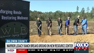 Warrior Legacy Ranch breaks ground on Gulf Coast Veterans Community Resource Center