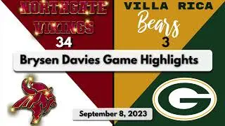 Game 4 Highlights Vs. Griffin Bears: Brysen Davies Football 2026 Linebacker LB